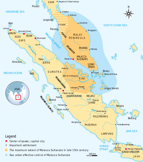 Malacca Sultanate and Temasek